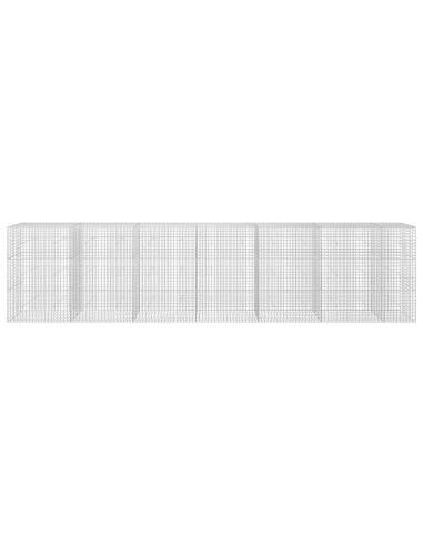 Gabion con Filo da 3,5 mm e Maglia da 5x5 cm 650x30x150 cm