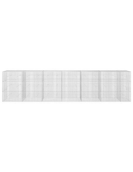 Gabion con Filo da 3,5 mm e Maglia da 5x5 cm 650x30x150 cm