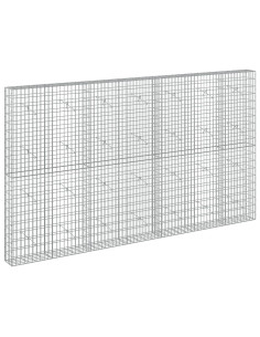 Gabione con Filo da 5 mm e Rete da 5x10 cm 350x20x200 cm 2