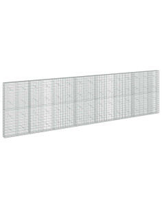 Gabione con Filo da 5 mm e Rete da 5x10 cm 750x20x200 cm 2