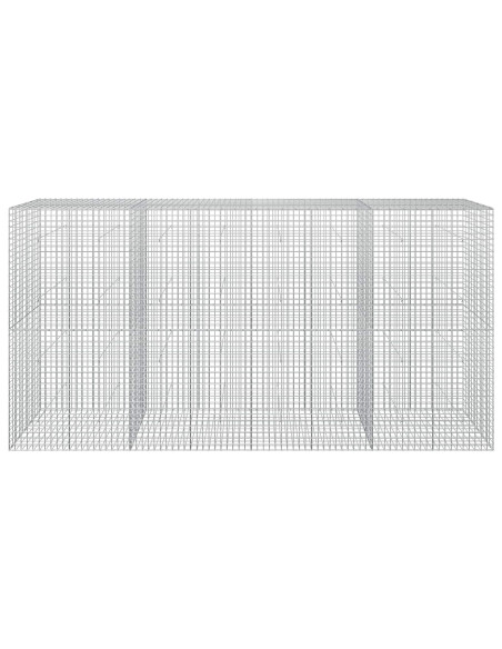 Gabion con Filo da 3,5 mm e Maglia da 5x5 cm 400x50x200 cm