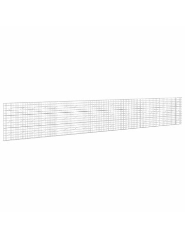Gabione con Filo da 3,5 mm e Rete da 10x10 cm 1000x10x150 cm