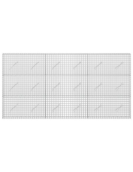 Gabion con Filo da 3,5 mm e Maglia da 5x5 cm 300x10x150 cm