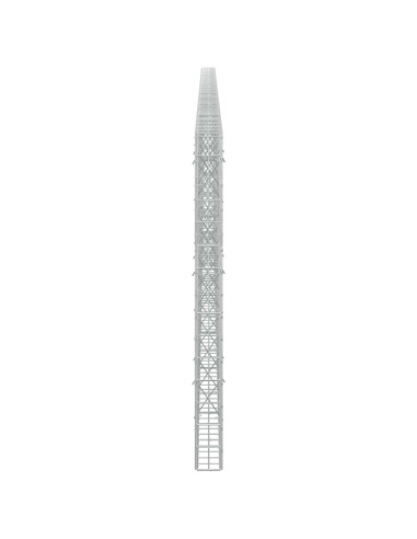 Gabione con Filo da 3,5 mm e Rete da 5x10 cm 750x10x150 cm