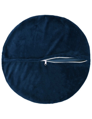 Federa 2 pcs HEERLEN Blu navy Ø 30 cm Flanella