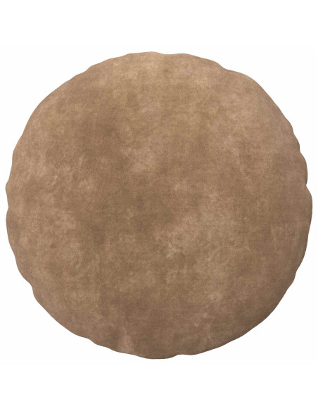 Federa 6 pcs HEERLEN Tortora Ø 40 cm Fleece in microfibra