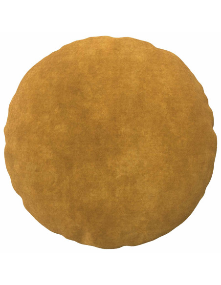 Federa 6 pcs HEERLEN Giallo Ø 40 cm Fleece in microfibra