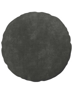 Federa 2 pcs HEERLEN Antracite Ø 50 cm Fleece in microfibra 2