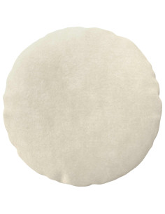 Federa 6 pcs HEERLEN Crema Ø 60 cm Fleece in microfibra 2
