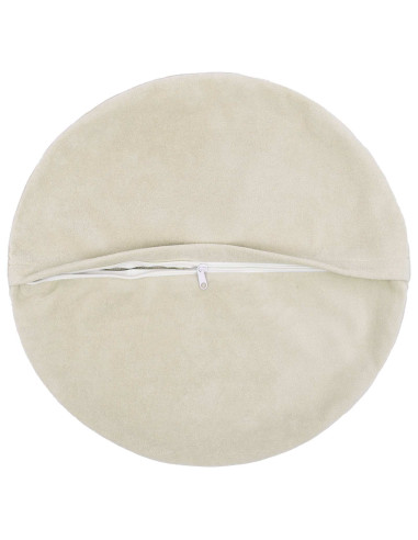 Federa 6 pcs HEERLEN Crema Ø 60 cm Fleece in microfibra