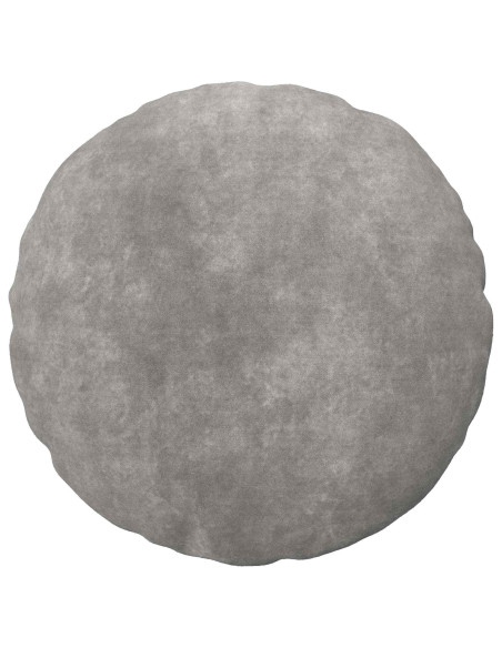 Federa 2 pcs HEERLEN Grigio Chiaro Ø 60 cm Fleece in microfibra
