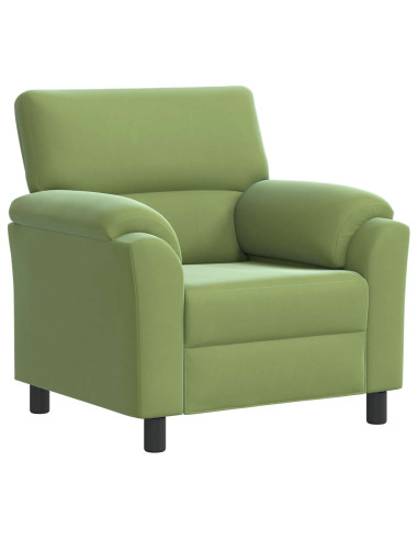 Set di divani 2 pcs Verde chiaro Velluto