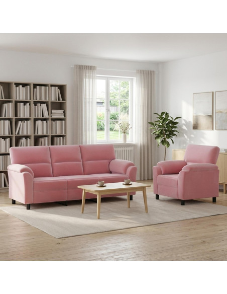 Set di divani 2 pcs Rosa Velluto