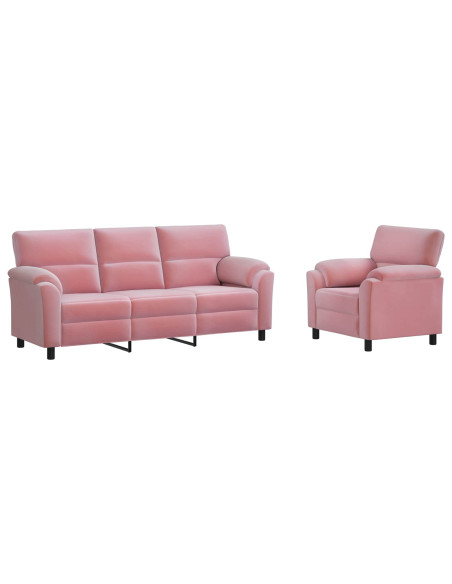 Set di divani 2 pcs Rosa Velluto