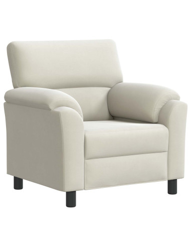 Set di divani 2 pcs Crema Velluto