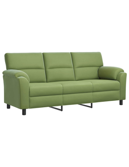 Set di divani 2 pcs Verde chiaro Velluto