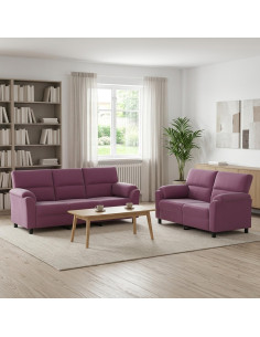Set di divani 2 pcs Viola Velluto
