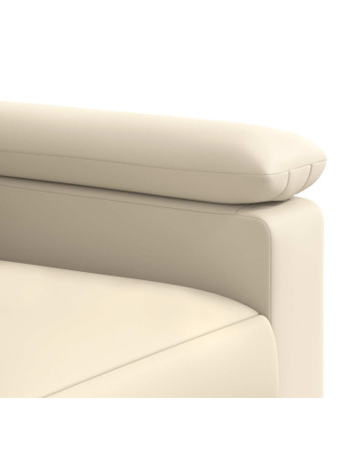 Set di divani 2 pcs Crema Similpelle