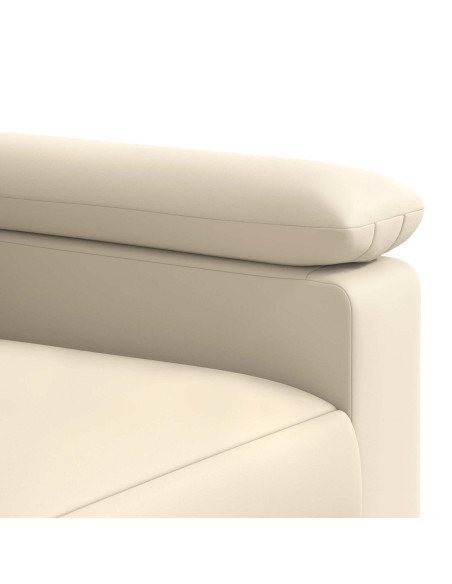 Set di divani 2 pcs Crema Similpelle