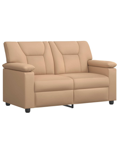Set di divani 2 pcs Cappuccino Similpelle