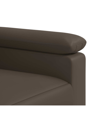 Set di divani 2 pcs Grigio Similpelle