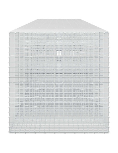 Gabion con Filo da 3,5 mm e Maglia da 5x5 cm 1150x100x100 cm