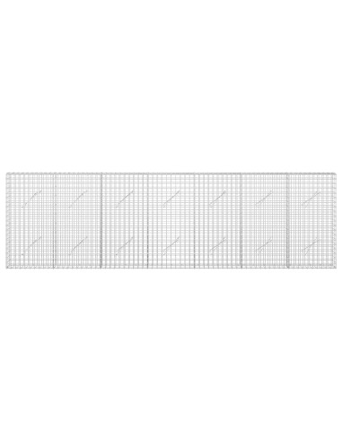 Gabion con Filo da 3,5 mm e Maglia da 5x5 cm 350x10x100 cm