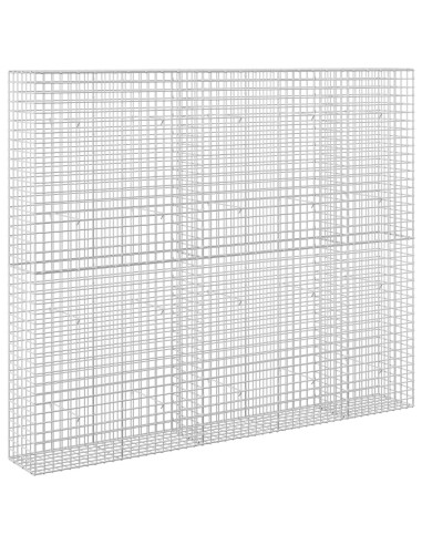 Gabion con Filo da 3,5 mm e Maglia da 5x5 cm 250x30x200 cm