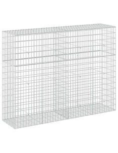 Gabione con Filo da 3,5 mm e Rete da 5x10 cm 200x50x150 cm 2
