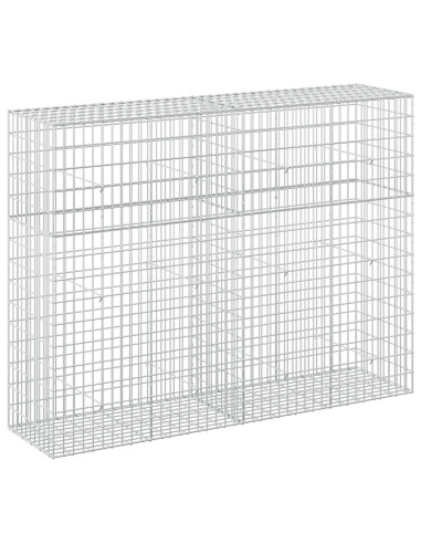 Gabione con Filo da 3,5 mm e Rete da 5x10 cm 200x50x150 cm