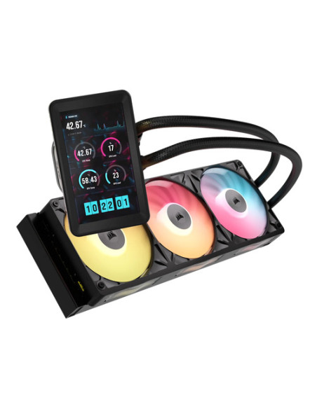 Corsair iCUE Link Titan II 360 RX LCD CPU Liquid Cooler Display 5" IPS Intel 1851/1700 AMD AM5/AM4