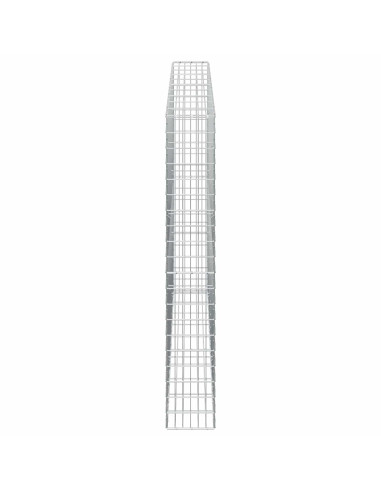 Gabione con Filo da 3,5 mm e Rete da 5x10 cm 100x30x200 cm