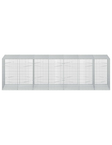 Gabion con Filo da 3,5 mm e Maglia da 5x5 cm 350x100x100 cm