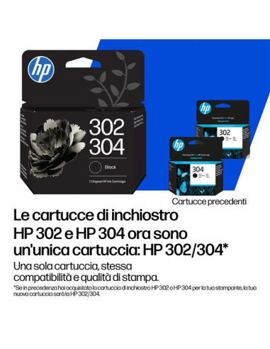 HP 302/304 TRI-COLOR ORIGINAL