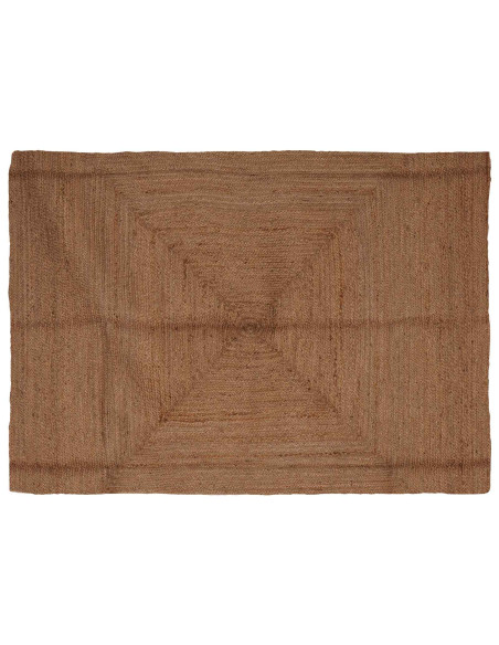 Tappeto da Area Grigio 200 x 290 cm Juta