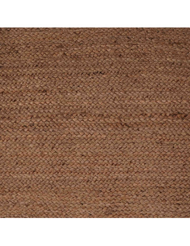Tappeto da Area Grigio 240 x 240 cm Juta