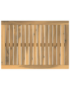 Piano del tavolo 68,5 x 49 x 2 cm Rettangolare Bianco 2