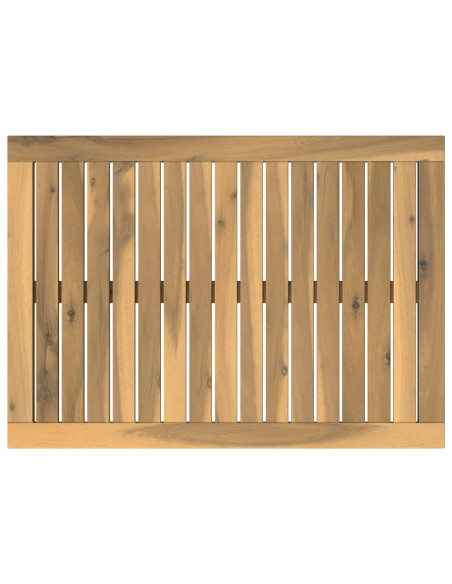 Piano del tavolo 68,5 x 49 x 2 cm Rettangolare Bianco