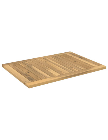 Piano del tavolo 68,5 x 49 x 2 cm Rettangolare Bianco