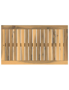 Piano del tavolo 68,5 x 40 x 2 cm Rettangolare Bianco 2