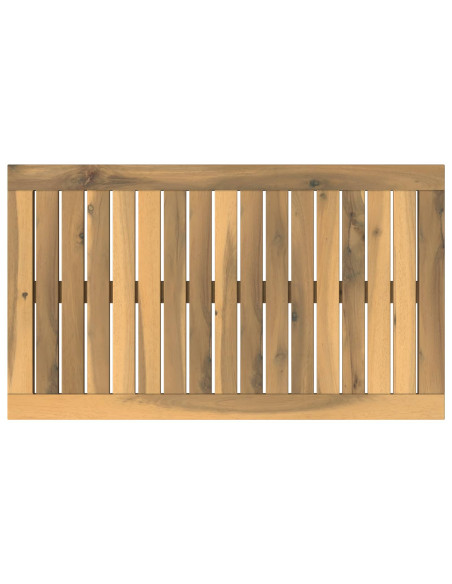 Piano del tavolo 68,5 x 40 x 2 cm Rettangolare Bianco
