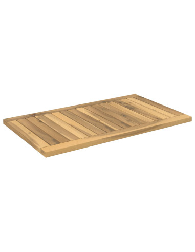 Piano del tavolo 68,5 x 40 x 2 cm Rettangolare Bianco