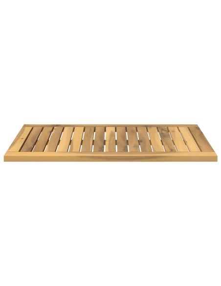 Piano del tavolo 68,5 x 40 x 2 cm Rettangolare Bianco