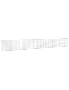Gabione con filo da 5 mm e rete 10x10 cm 850x10x100 cm 2