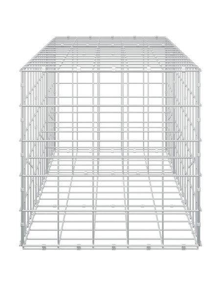 Gabione con Filo da 3,5 mm e Rete da 10x10 cm 150x50x50 cm