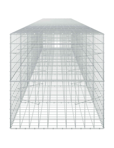 Gabione con Filo da 3,5 mm e Rete da 10x10 cm 800x100x100 cm