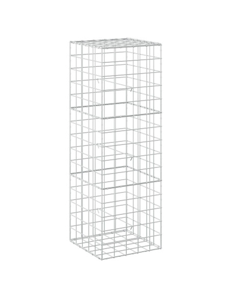 Gabione con Filo da 3,5 mm e Rete da 10x10 cm 50x50x150 cm