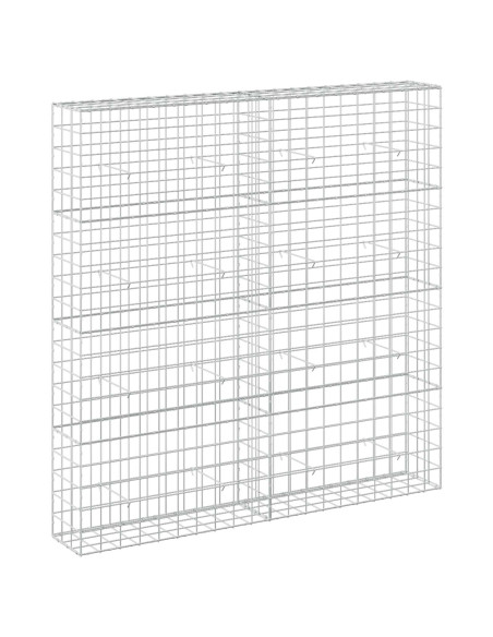 Gabione con Filo da 3,5 mm e Rete da 10x10 cm 200x30x200 cm