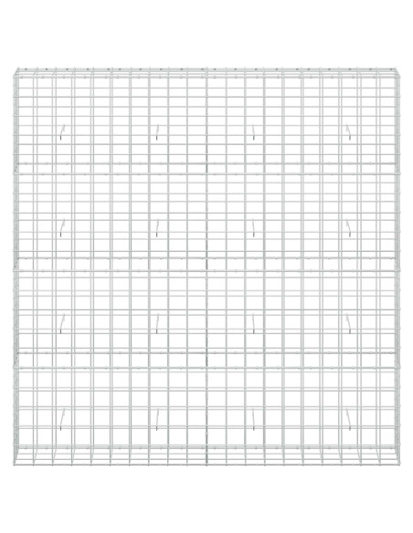 Gabione con Filo da 3,5 mm e Rete da 10x10 cm 200x30x200 cm