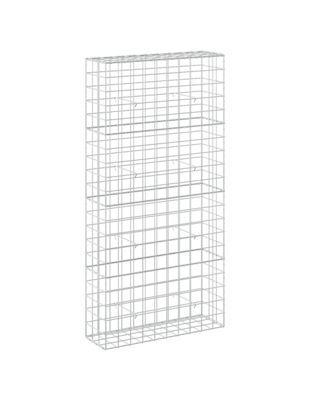 Gabione con Filo da 3,5 mm e Rete da 10x10 cm 100x30x200 cm